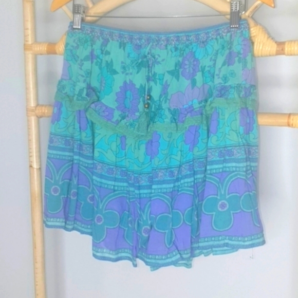 🌊 Spell Buttercup Mini Skirt Ocean 🌊 - Picture 7 of 7